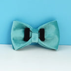 Turquoise Stone Velvet Collar & Leash