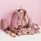 Mauve Velvet Walk Set