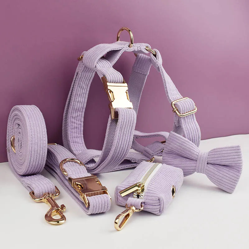 Lilac Corduroy Walk Set