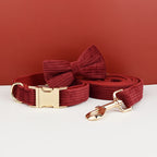 Red Corduroy Walk Set