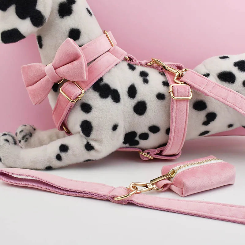 Blush Velvet Walk Set