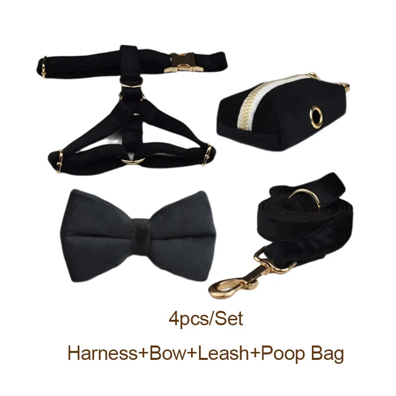 Black Velvet Walk Set