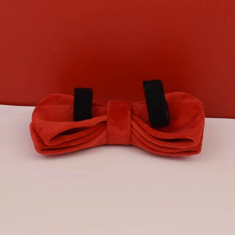 Ruby Red Velvet Collar & Leash