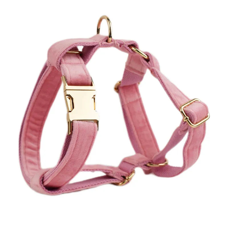 Blush Velvet Harness