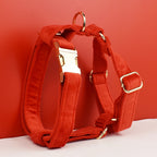 Ruby Red Velvet Harness