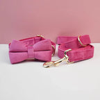 Raspberry Pink Velvet Walk Set