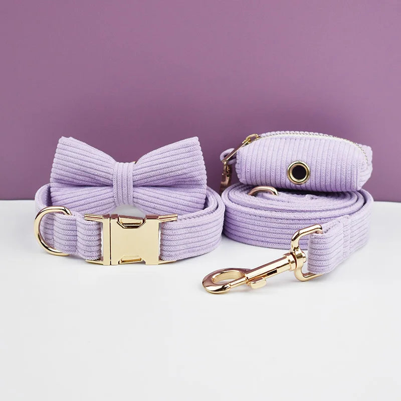 Lilac Corduroy Walk Set