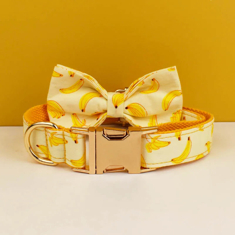 Banana Pop Collar & Leash