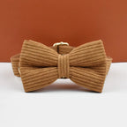Caramel Corduroy Collar & Leash