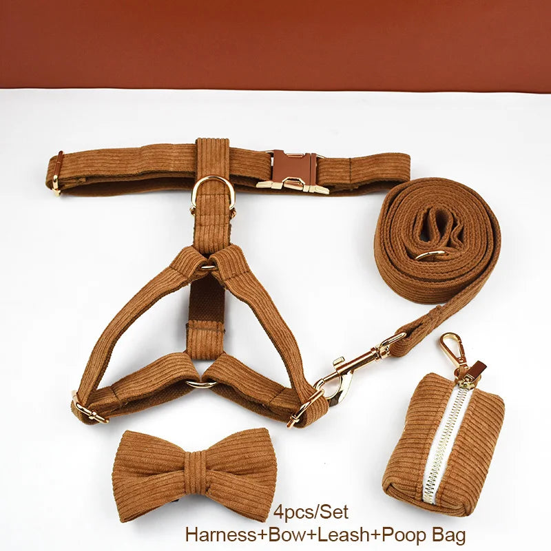 Caramel Corduroy Walk Set