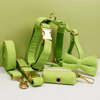 Apple Fruit Green Corduroy Walk Set
