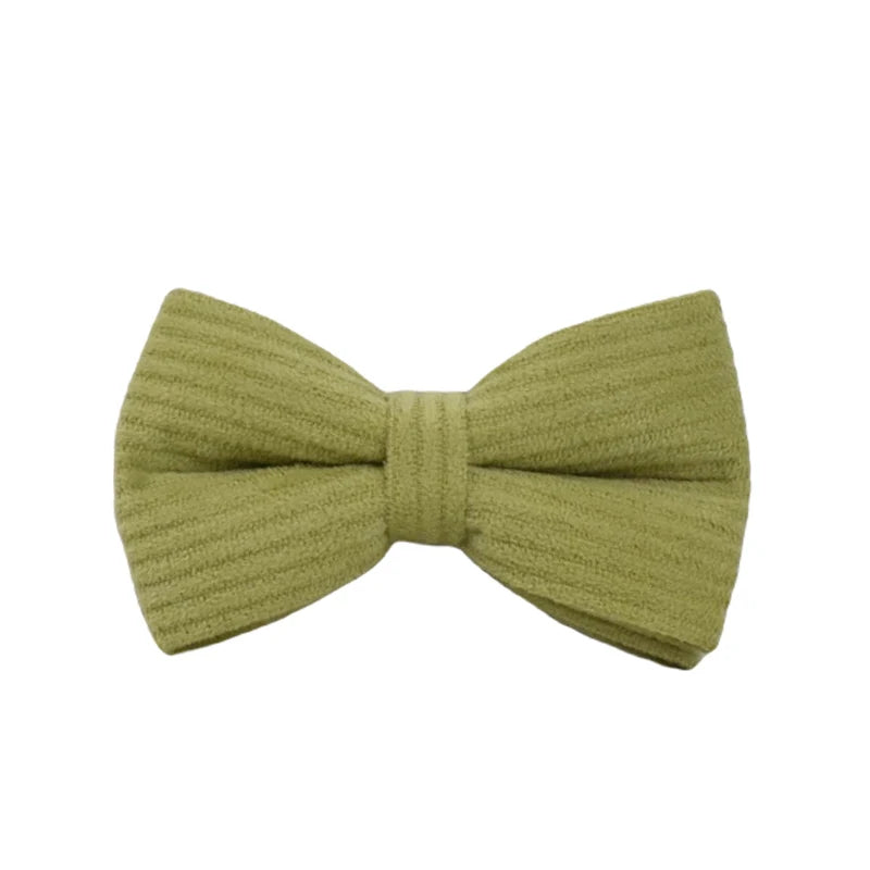Fruit Green Corduroy Collar & Leash
