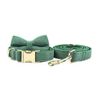 Dark Green Corduroy Walk Set