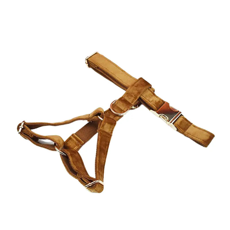 Cinnamon Velvet Harness