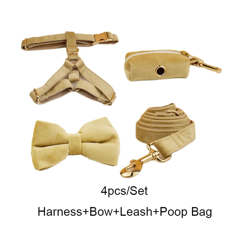 Nude Velvet Walk Set